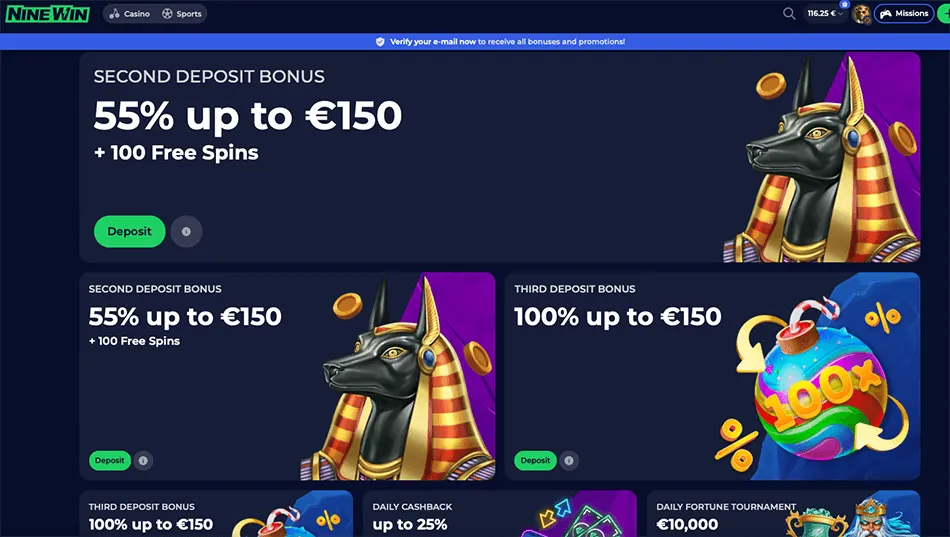 9 Revue du casino : fonctionnalités et avantages astucieux